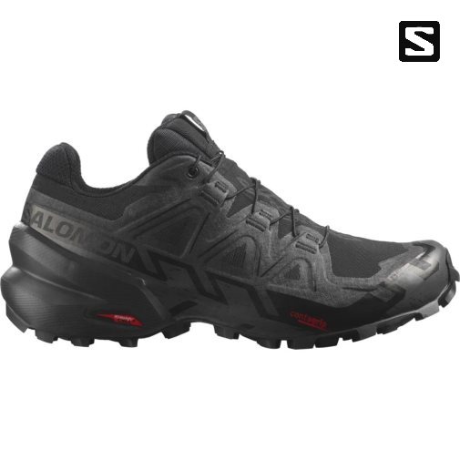 Sapatilhas Trail Running Salomon Speedcross 6 GTX Feminino Pretas | PT D60458